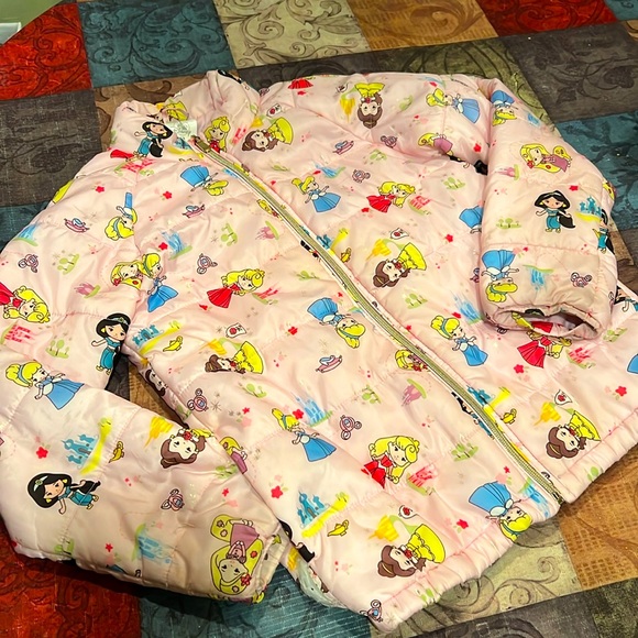 Disney Princess Puffer Jacket - Picture 2 of 8
